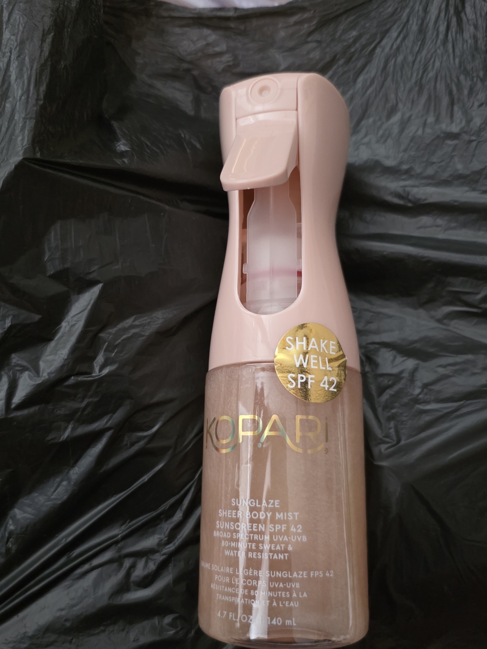 Kopari Pink Sheer Body Mist Sunscreen SPF 42